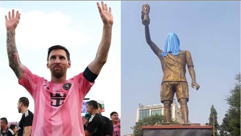 Lionel Messi nis turneun 'GOAT' në Indi, do zbulojë shtatoren e vetes 22 metra të lartë në Kalkuta