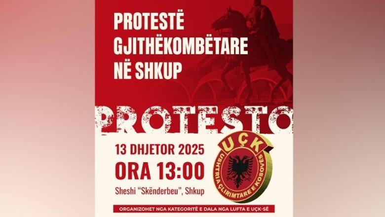 Gjyqi ndaj ish-krerëve të UÇK-së, veteranët sot protestë në Maqedoninë e Veriut