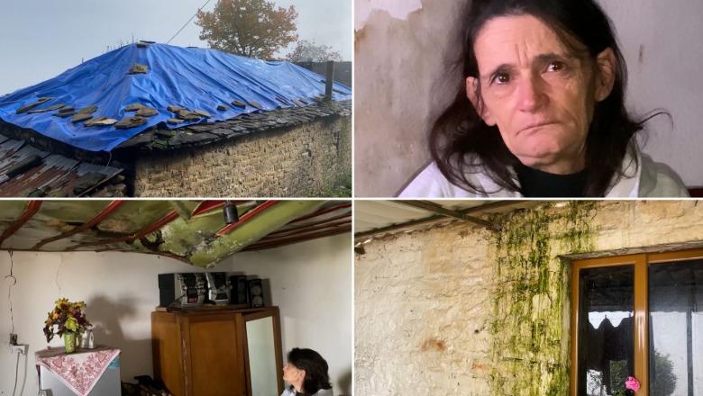 ‘Vetëm fëmijët të shpëtojnë’ klithma e nënës në Katundisht të Këlcyrës: Jemi pa ilaçe e ushqime! Shtëpia po shembet