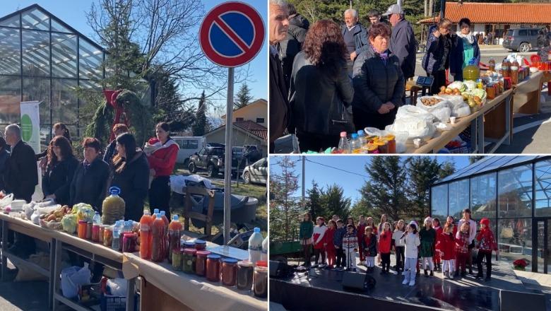 Elbasan/ Dita e Tregut në Gjinar me produkte tradicionale