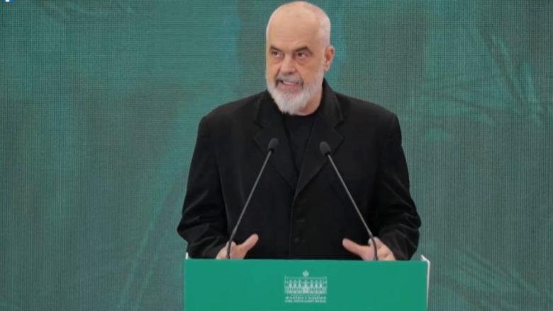 LIVE TV- Rama: Kemi rritur prodhimin e perimeve dhe kemi përmbysur raportin eksport-import! Kemi përmbushur gjysmë miliard euro eksporte