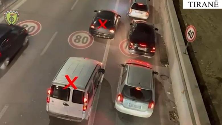 Rrugorja e Tiranës bën bilancin e 48 orëve të fundit: 524 shkelje të rregullave të qarkullimit! 12 shoferë në pranga dhe nën hetim