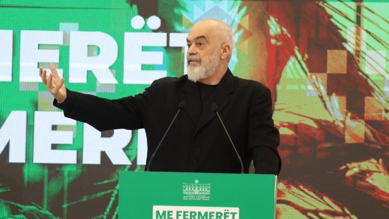 Rama takim me fermerët: Do të kemi Bankën e Zhvillimit! Nuk po ju lëshoj përpara kredive, por përpara mundësive! Kryebashkiakët duhet të dalin tek toka