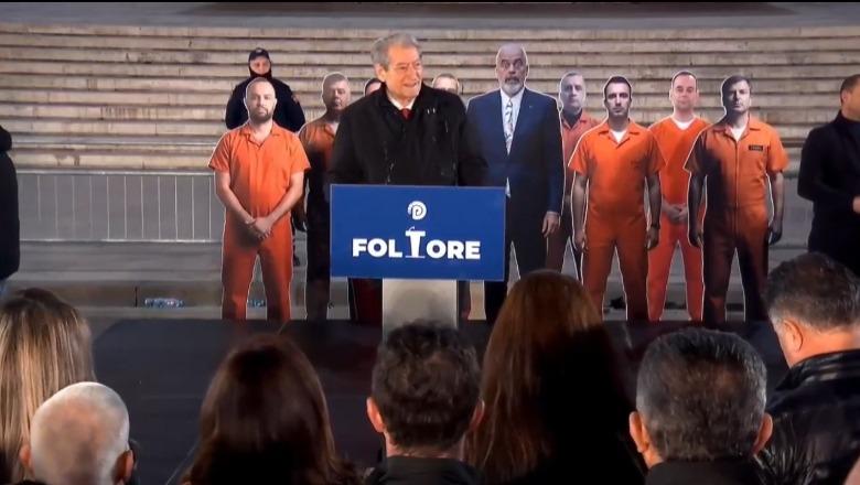 Berisha: Këtë shesh nuk e lëshojmë pa largimin e Ramës, armik i votës së lirë