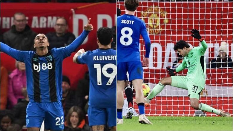 GOLAT/ Lammens shpëton Man. United nga humbja, barazim 'i çmendur' 4-4 kundër Bournemouth në 'Old Trafford'