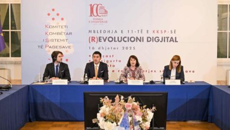 Banka e Shqipërisë mbledh Komitetin Kombëtar të Sistemit të Pagesave, zv.guvernatorja: Digjitalizimi i pagesave, kyç për një ekonomi konkurruese