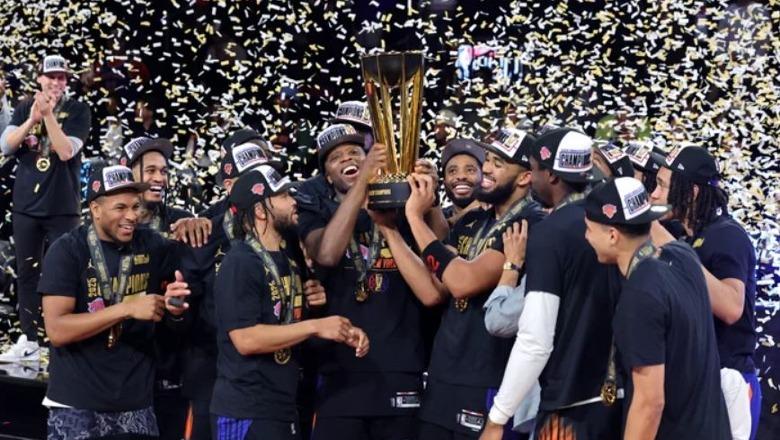 NBA Cup/ Knicks mposhtin Spurs në finale, Brunson shpallet MVP! Trofeu shkon në New York pas 52 vitesh