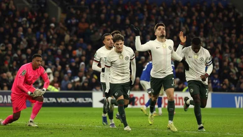 GOLAT/ Chelsea shmang turpin, fiton 1-3 në fund kundër Cardiff dhe kualifikohet për në gjysmëfinalet e Carabao Cup