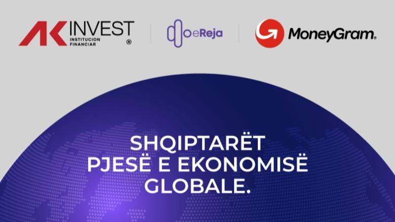 MoneyGram, AK-Invest dhe eReja lançojnë Dërgesat Digjitale të Parave direkt në Portofolin Elektronik eReja në Shqipëri