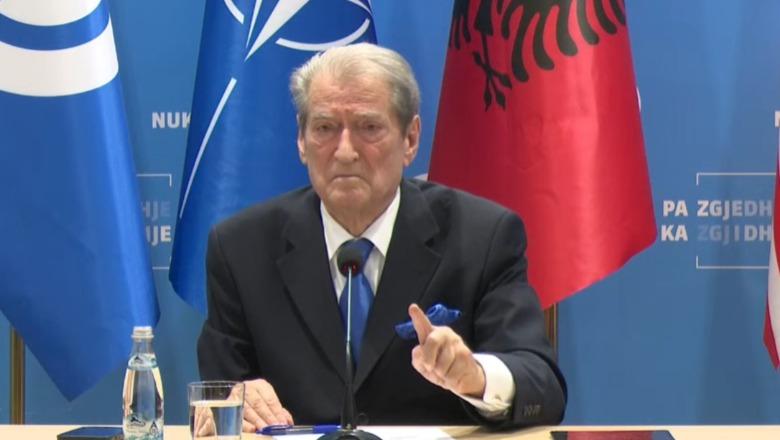 Protesta e PD, Berisha: Nuk do e lirojmë sheshin derisa Rama të ikë