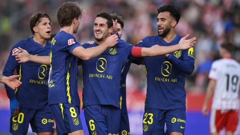 GOLAT/ Dy fitore radhazi në La Liga, Atletico Madrid 'likuidon' 0-3 Gironan në Katalonjë
