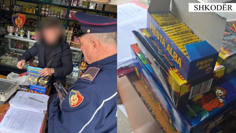 Shkodër/ Shiste kapsolla, nis hetimi për pronaren e dyqanit! Sekuestrohen 44 kuti me lëndë piroteknike