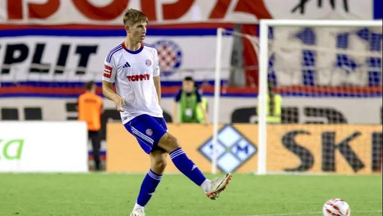 Të gjithë të 'çmendur' pas yllit të Hajdukut të Splitit, Interi sfidon Barçën dhe Real Madridin për mbrojtësin 18-vjeçar