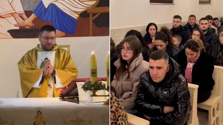Mijëra besimtarë kremtojnë Krishtlindjet në rrethin e Krujës (VIDEO)