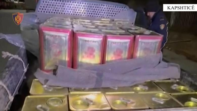 1.6 ton mjaltë dhe vaj ulliri kontrabandë në Kapshticë! 3 persona në hetim, e pëson edhe doganieri!