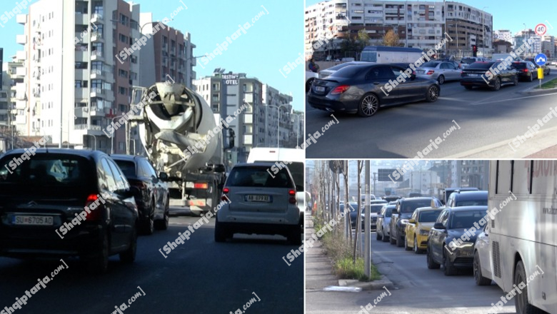 Fluksi për festat e fundvitit, bllokohen hyrjet dhe daljet e Tiranës! Trafik i rënduar
