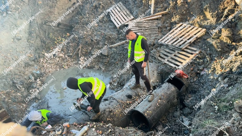 Vlora pa ujë prej mbi 48 orësh, defekt i rëndë në linjën kryesore që furnizon depot e qytetit, punonjësit e Ujësjellës-Kanalizime në terren  