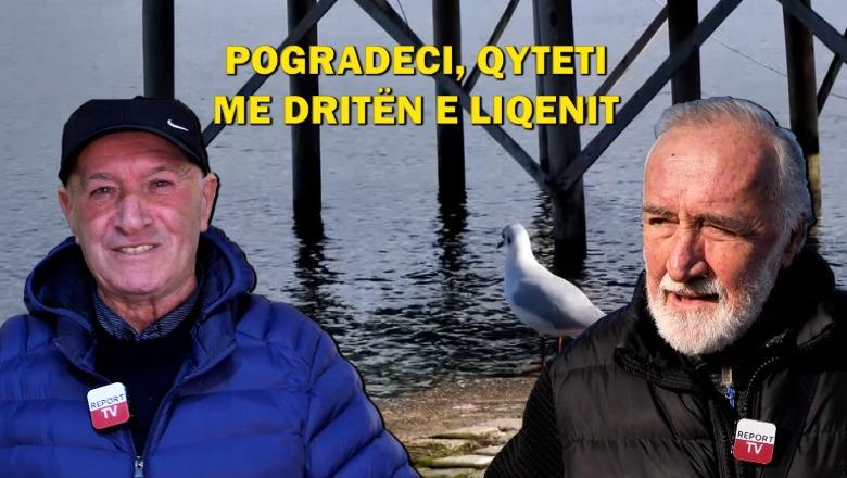Veri-Jug në Pogradec, qyteti që shkëlqen në dritën e liqenit me artin e Vangjo Vasilit