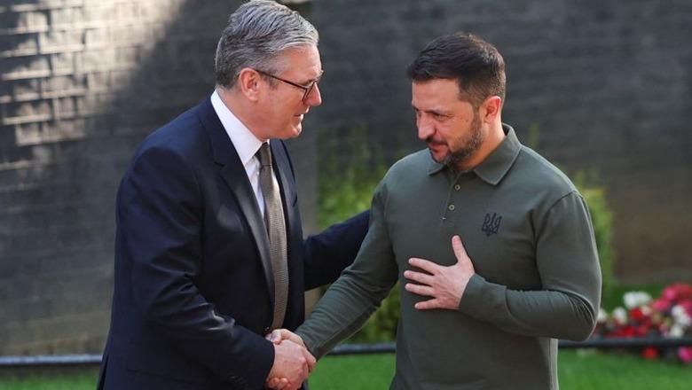 Bisedimet për paqen, Zelensky telefonon Starmer para takimit me Donald Trump