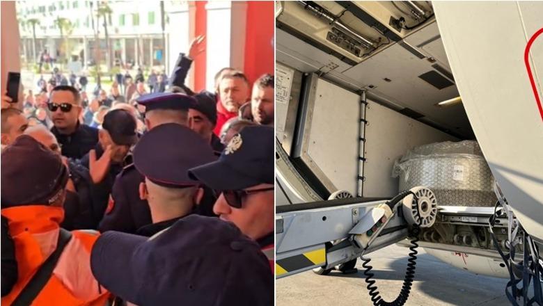 ‘Po na zë kolera’, vlonjatët 4 ditë pa ujë! Tensione para Bashkisë, letra higjienike e vezë policëve! Mbërrijnë në Rinas nga Turqia 3 pjesët për rregullimin e defektit