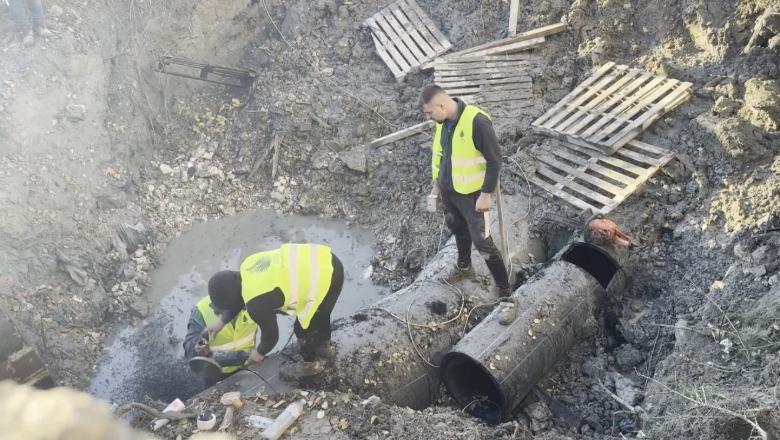 Pse mbeti Vlora 4 ditë pa ujë? Defekti u shkaktua nga rrëshqitja e tokës dhe amortizimi i rrjetit 