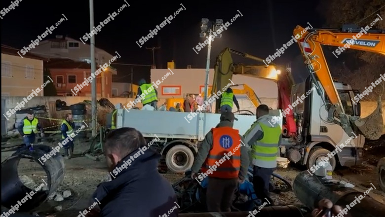 Nis puna për riparimin e tubacionit kryesor të furnizimit me ujë në Vlorë pas mbërritjes së pjesëve të reja