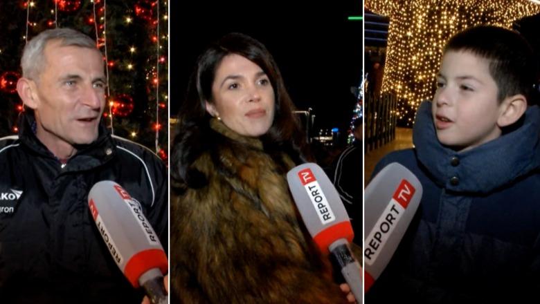 Në prag të ndërrimit të viteve, sheshi ‘Skënderbej’ i mbushur me qytetarë e emigrantë: Do e presim 2026 këtu, gëzuar (VIDEO)