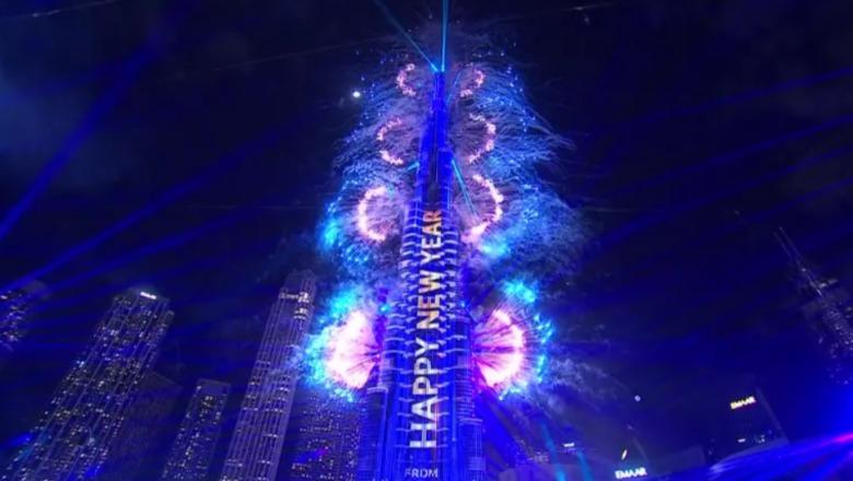 Dubai pret Vitin e Ri 2026, spektakël fishekzjarrësh në kullën më të lartë në botë