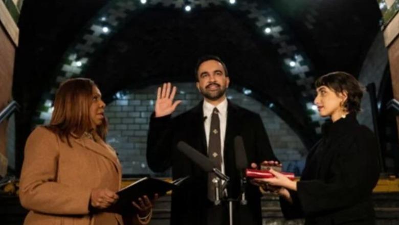 Zohran Mamdani merr zyrtarisht postin si kryebashkiak i New Yorkut, betohet para Kuranit
