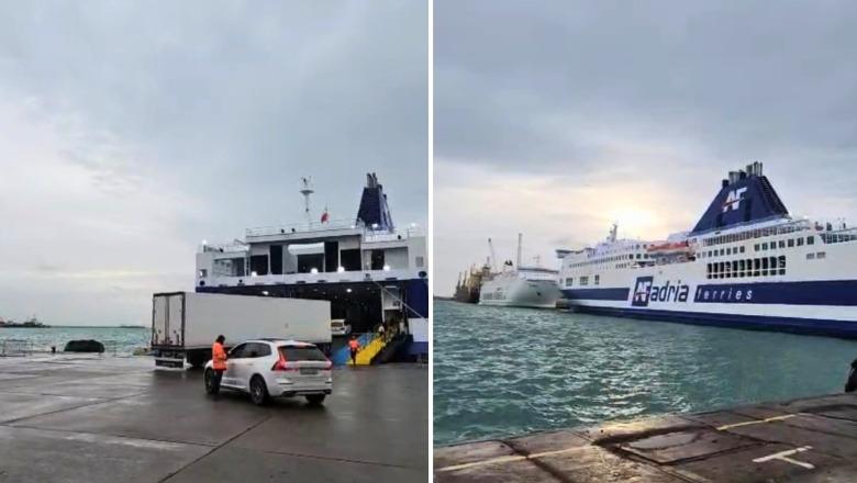 Moti i keq/ Trageti Vlorë-Brindisi nuk ankorohet dot në Port, 650 pasagjerë nuk u nisën dot mbrëmë nga Durrësi
