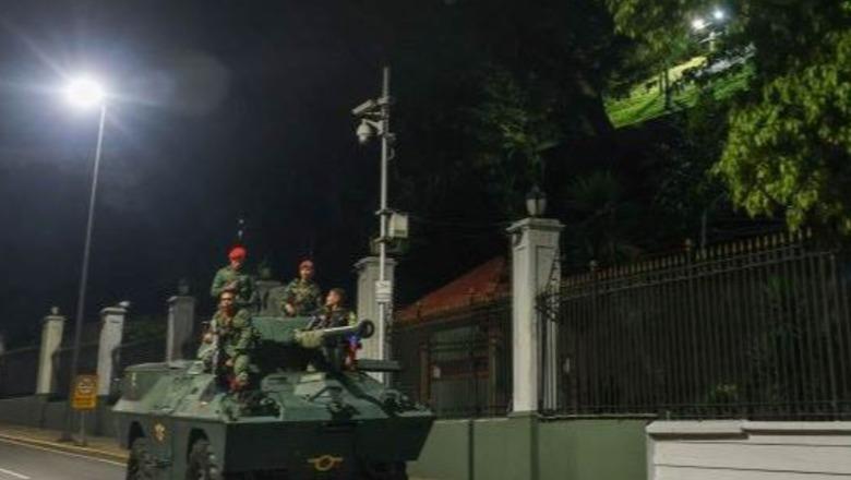 Evakuohen ndërtesat qeveritare në Karakas/ Të shtënat me armë, për shkak të konfuzionit mes forcave të sigurisë