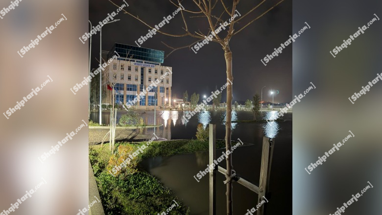 Oborri i Universitetit 'Aleksandër Moisiu' në Durrës kthehet në 'pishinë olimpike'