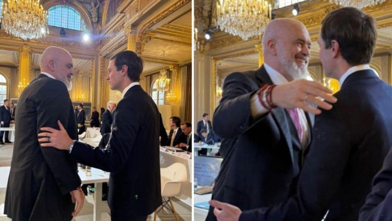FOTOLAJM/ Kryeministri Rama në Paris, takon dhëndrin e Donald Trump