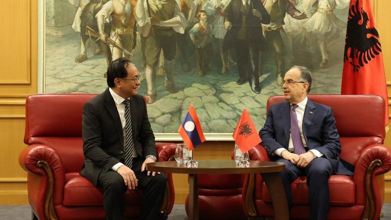 Begaj pranon Letrat Kredenciale të Ambasadorit të Laosit: I kushtojmë rëndësi të veçantë bashkëpunimit ndërkombëtar