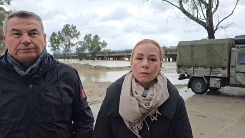 Vjosa në pikën më kritike, Kreu i Emergjencave Civile në terren: Kemi bërë njoftim për evakuime! Prefektja e Vlorës: Prioritet jeta e banorëve