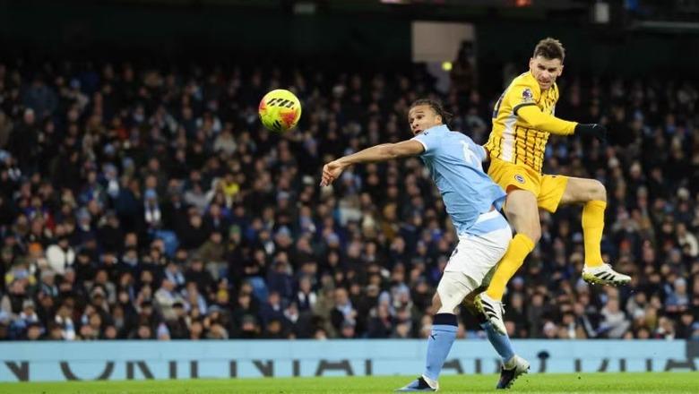 VIDEO/ Manchester City ndalet sërish, vetëm 1-1 kundër Brighton