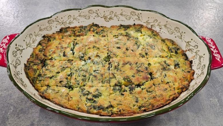 Pispili me spinaq dhe qepë të njoma nga zonja Albana