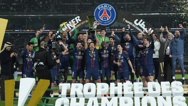 VIDEO/ PSG fiton Superkupën e Francës për herë të 14-të, Marseille dorëzohet te penalltitë