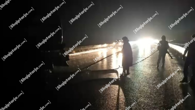 Dy zjarre në Mirditë dhe Kurbin, digjet një servis automjetesh dhe një trajler në Rrugën e Kombit