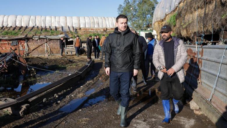 Ministri Salla në Levan: Do të ofrojmë mbështetje për bazën ushqimore, për të garantuar vijimësinë e aktivitetit blegtoral