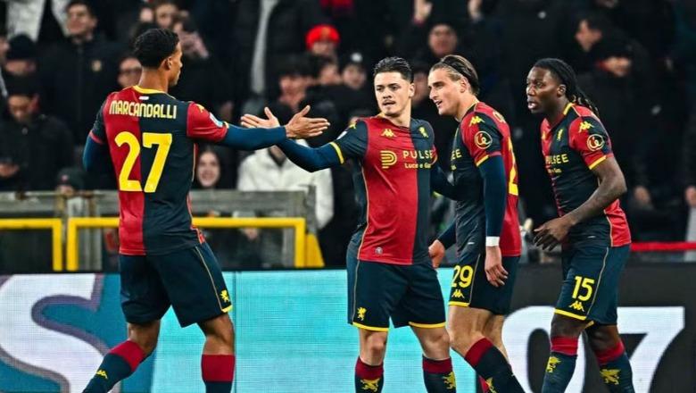 VIDEO/ Genoa fiton 3-0 kundër Cagliarit dhe e parakalon në renditje