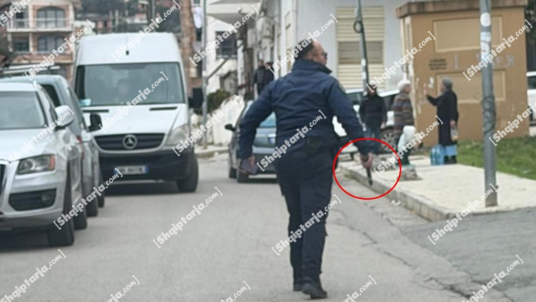 Arratisja e Altin Ndocit nga spitali i Durrësit/ Report Tv siguron foton e policit të Burgjeve duke ndjekur të burgosurin me pistoletë në dorë