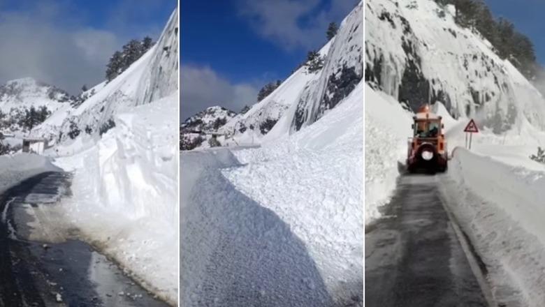 Ortekët bllokojnë rrugën në Qafë Thore, Beci: Shmangni lëvizjet në këtë aks!