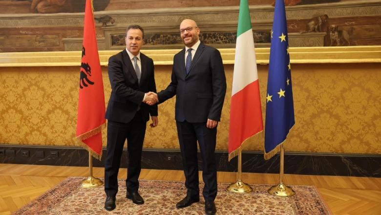 Peleshi vizitë në Itali, takim me Lorenzo Fontana: Diplomaci intensive parlamentare për anëtarësimin e Shqipërisë në BE