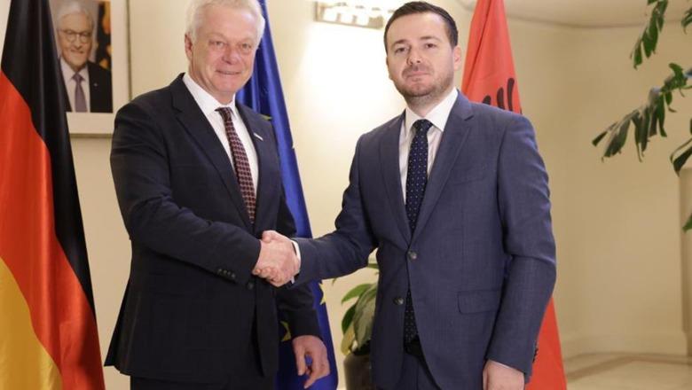 Ministri Salla në Berlin: Bashkëpunimi me Gjermaninë, mbështetje e qëndrueshme për bujqësinë shqiptare