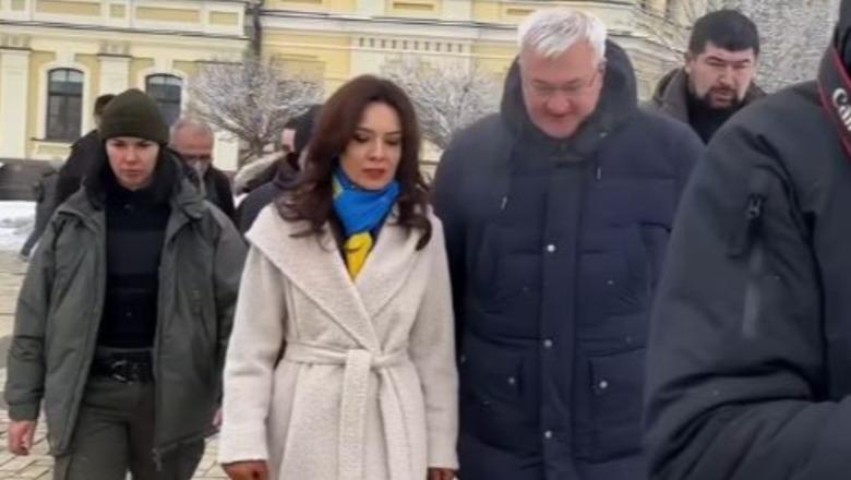 Spiropali vizitë në Kiev, pritet nga ministri ukrainas Andrii Sybiha! Zhvillojnë homazhe pranë Murit të Kujtesës
