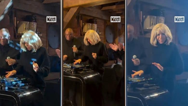 Brigitte Macron si DJ, Zonja e Parë e Francës argëtohet duke luajtur muzikë (VIDEO)