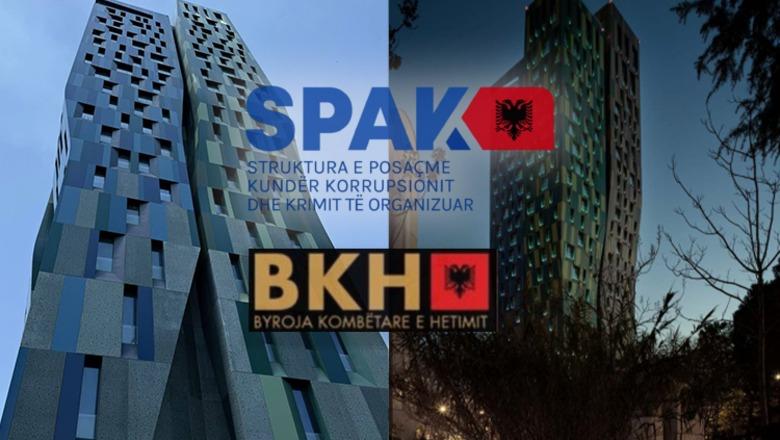 Hetimet me autoritetet italiane për Call Center-at/ SPAK dhe BKH kryejnë kontrolle në kullën që ndodhet ngjitur me Gjykatën e Lartë në Tiranë (VIDEO)