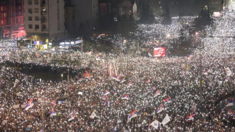 Brukseli i bën sërish thirrje Serbisë të hetojë pretendimet për përdorimin e topit zanor gjatë protestave