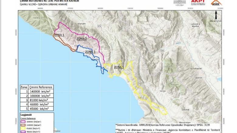 Fshatrat më të shtrenjtë, sa do jenë çmimet fiskale nga Gjiri i Lalëzit, Dhërmi, Ksamil në Velipojë